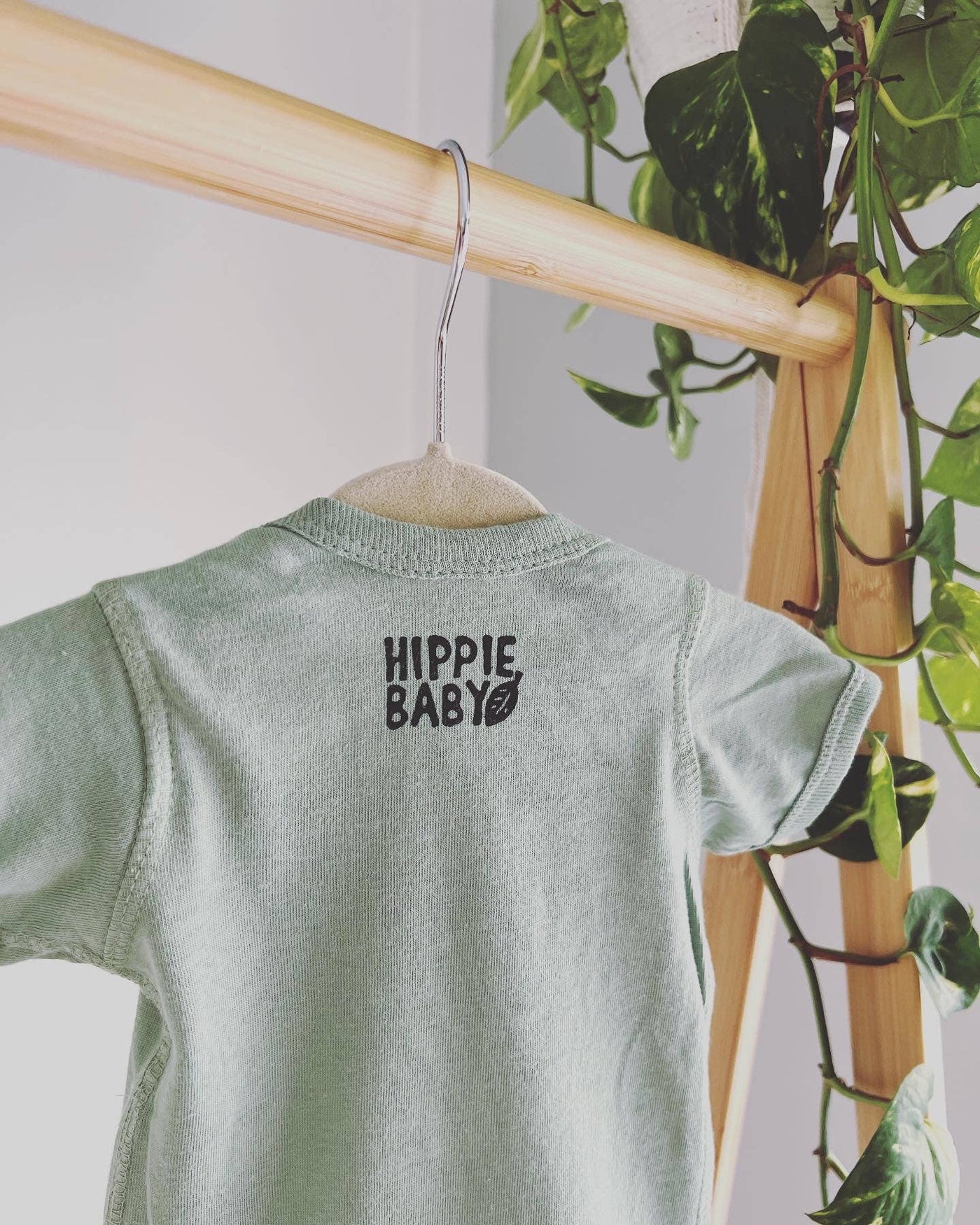 Euphoric Yeti Baby Bodysuit, Hippie baby outfit.