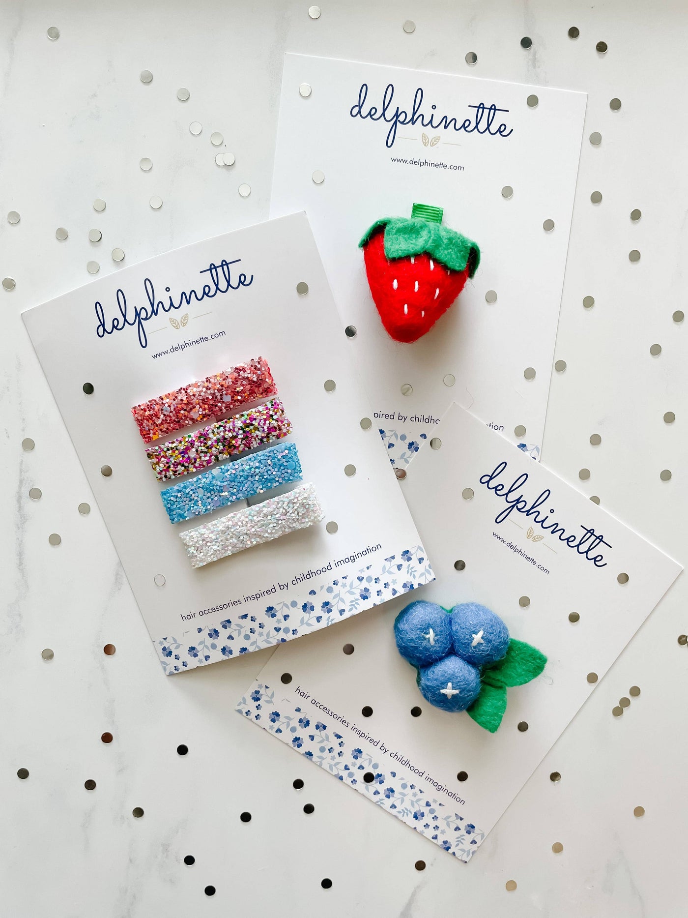 Blueberry Hair Clip