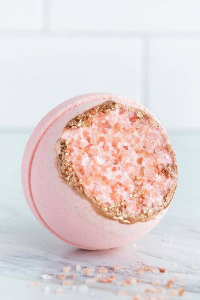 Crystal bath bomb - Rose Quartz