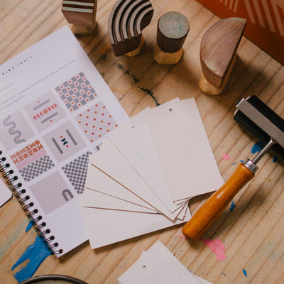 BLOK PARTI Stationery Kit - Abstract Print