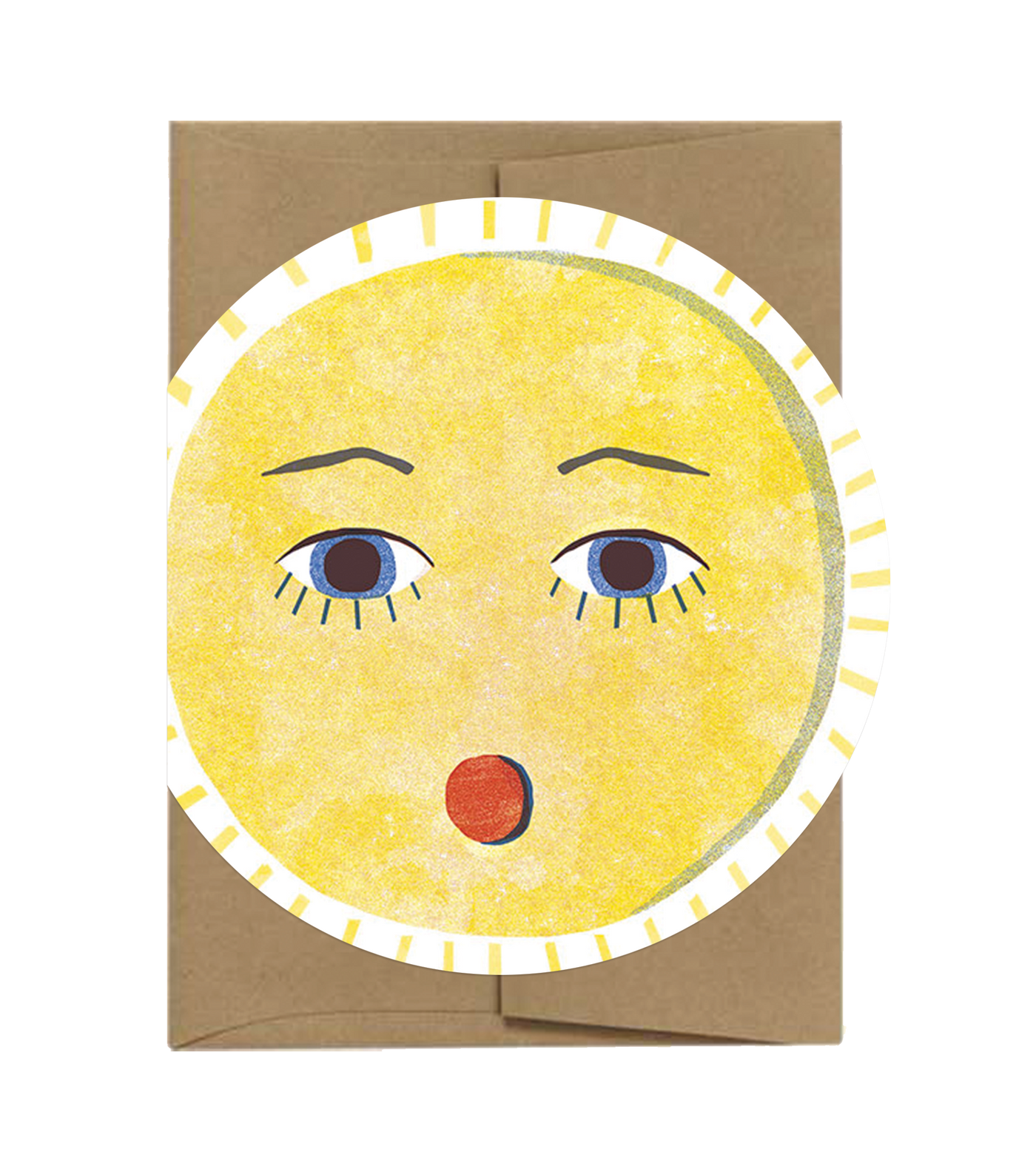Soleil | Sun - Die Cut Card