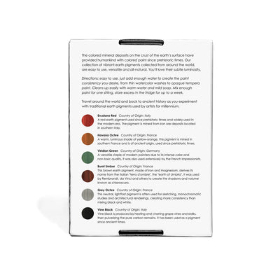 Earth Paint Set - case