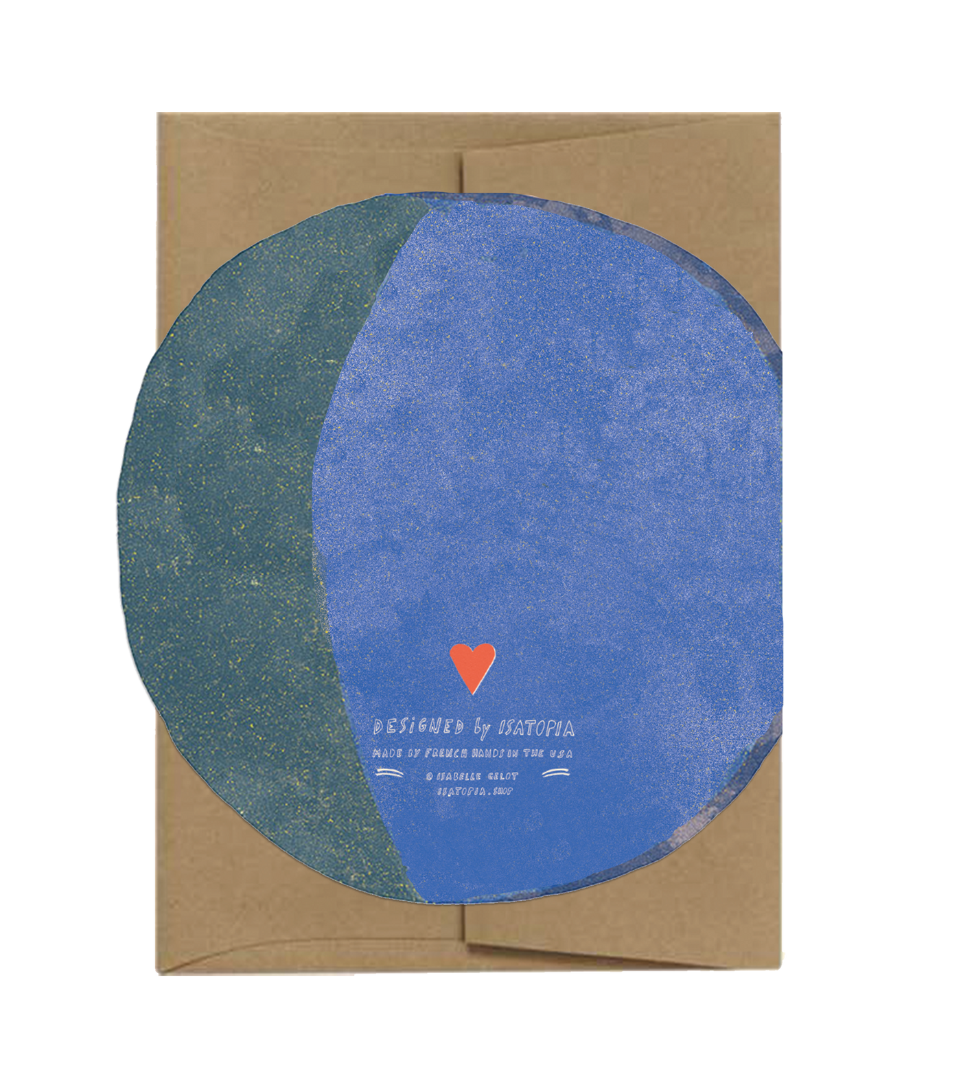 Lune | Moon - Die Cut Card