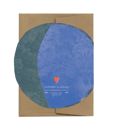 Lune | Moon - Die Cut Card