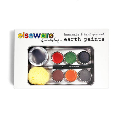 Earth Paints - Handmade - Set of 6 Natural Colors