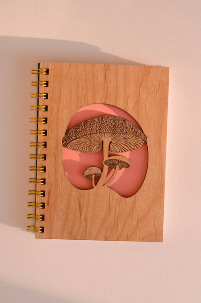 Hereafter - Mushrooms Wood Journal