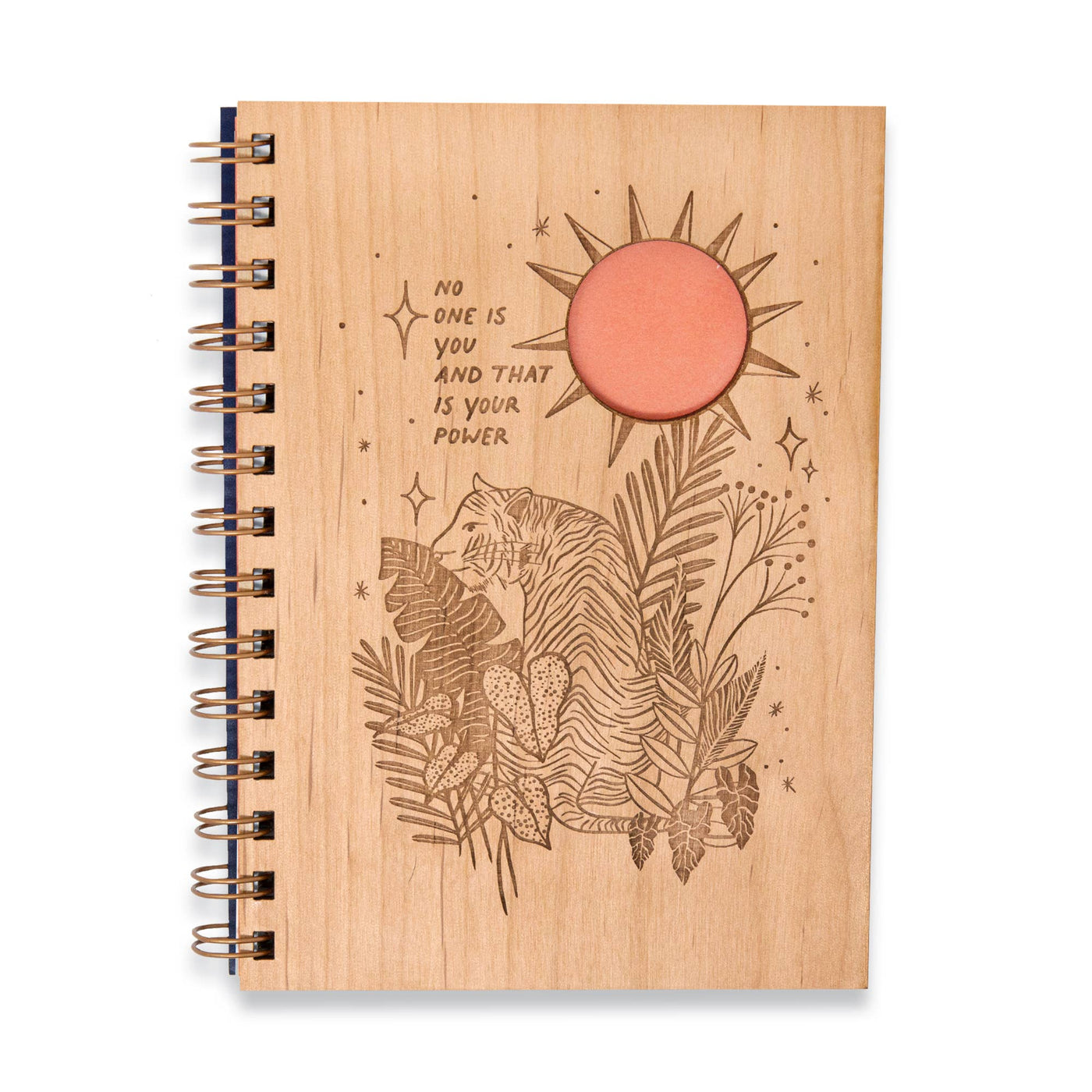 Hereafter - No One is You Wood Journal