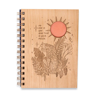Hereafter - No One is You Wood Journal