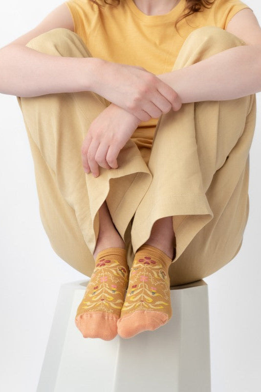 Ochre Characters Ankle Socks