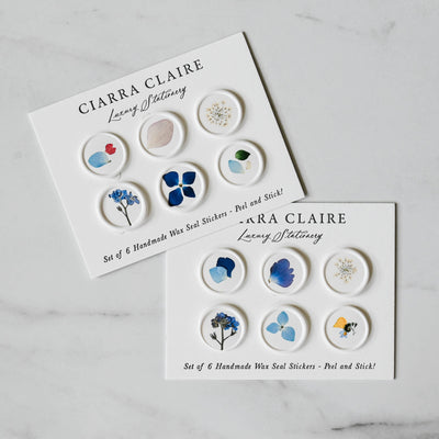 Pressed Flowers | Set of 6 Wax Seals