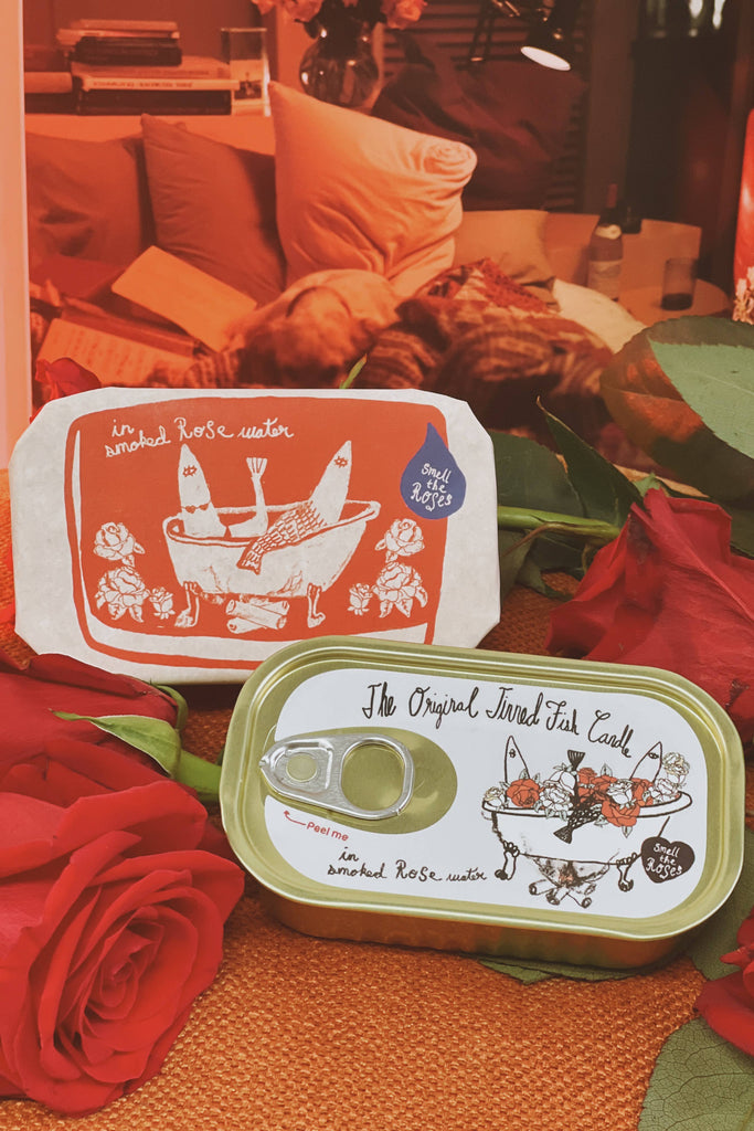 Tinned Candle Fish Candle - Thumbnail 3