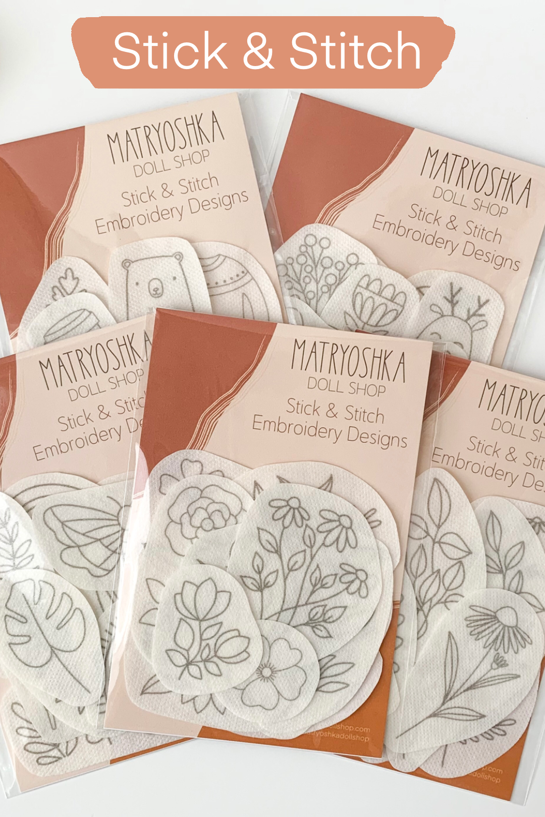 Stick & Stitch Embroidery designs, embroidery patterns