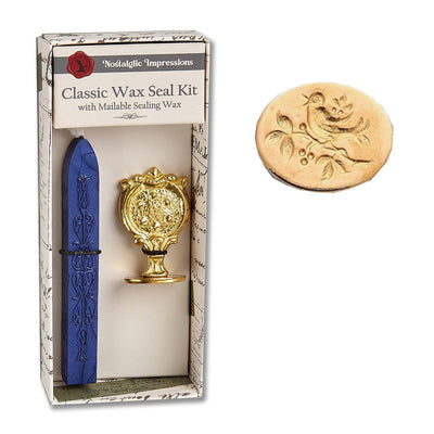 Florentine Brass Stamp  Wax Seal Kits - Bee