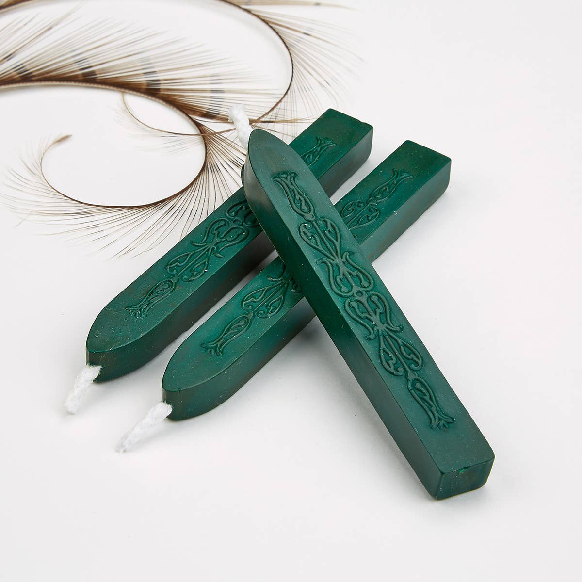 Sealing Wax Sticks with wick - Goldenrod