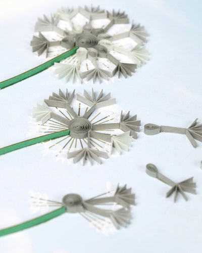 Dandelions Quilling Card