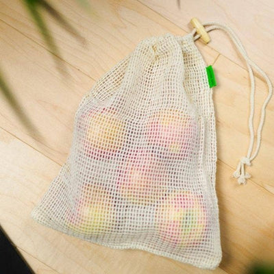 2 Pack Organic Cotton Mesh Produce Bags