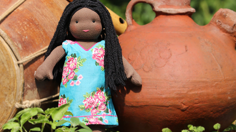 Handmade Waldorf Doll - Sacha