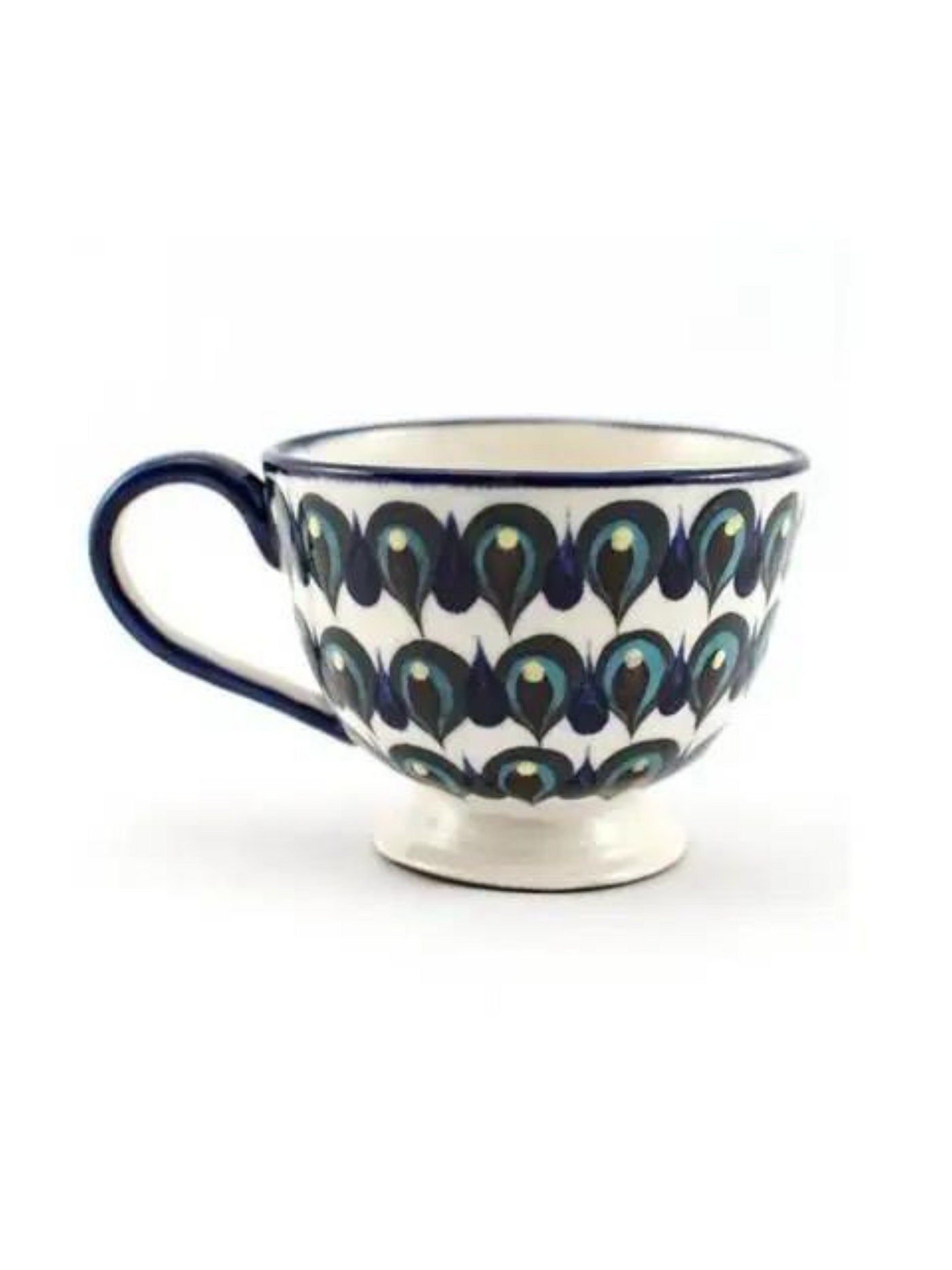 Peacock Cappuccino and Soup Cup