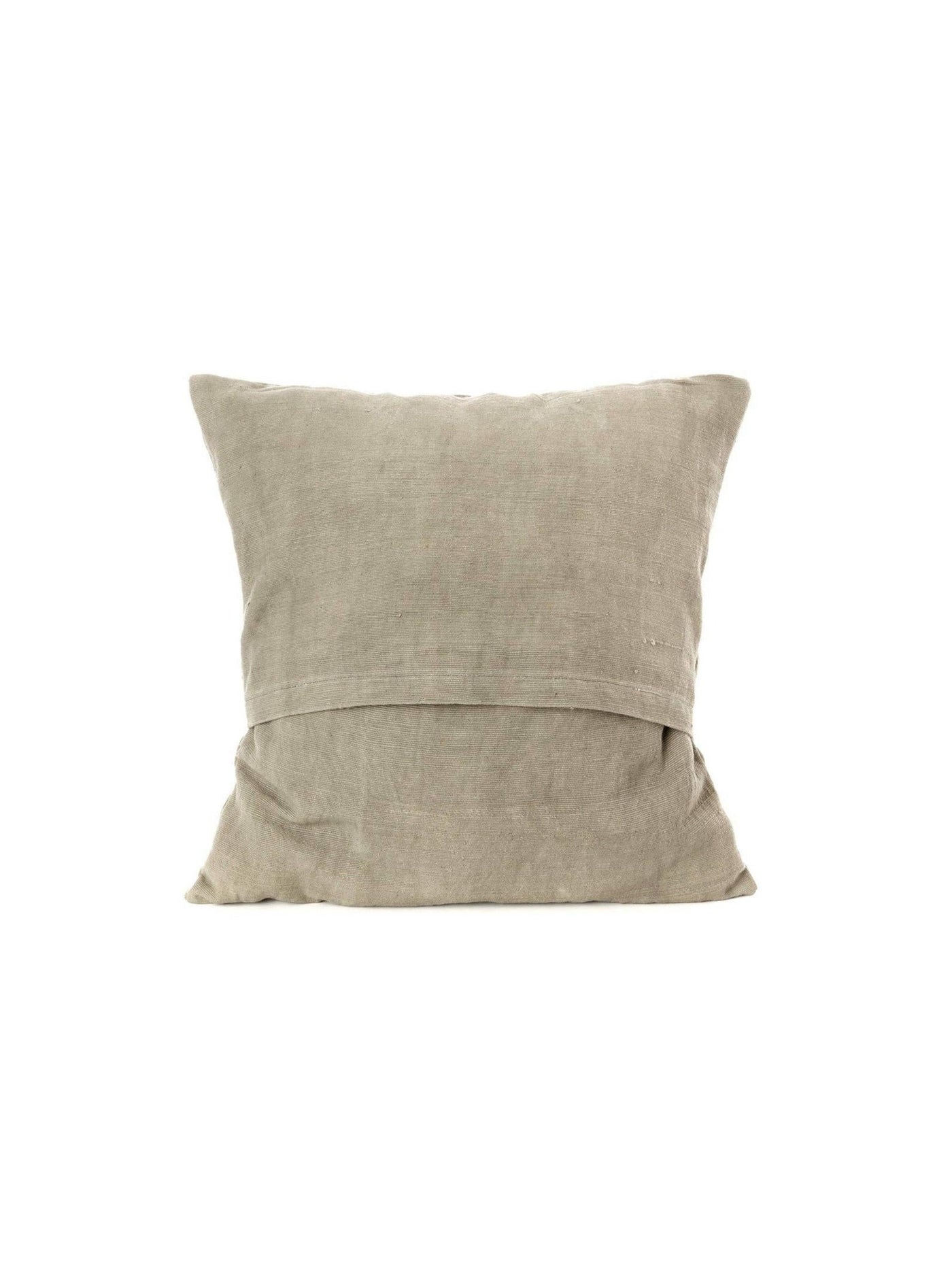 Grey Segou Squares Pillow Cover