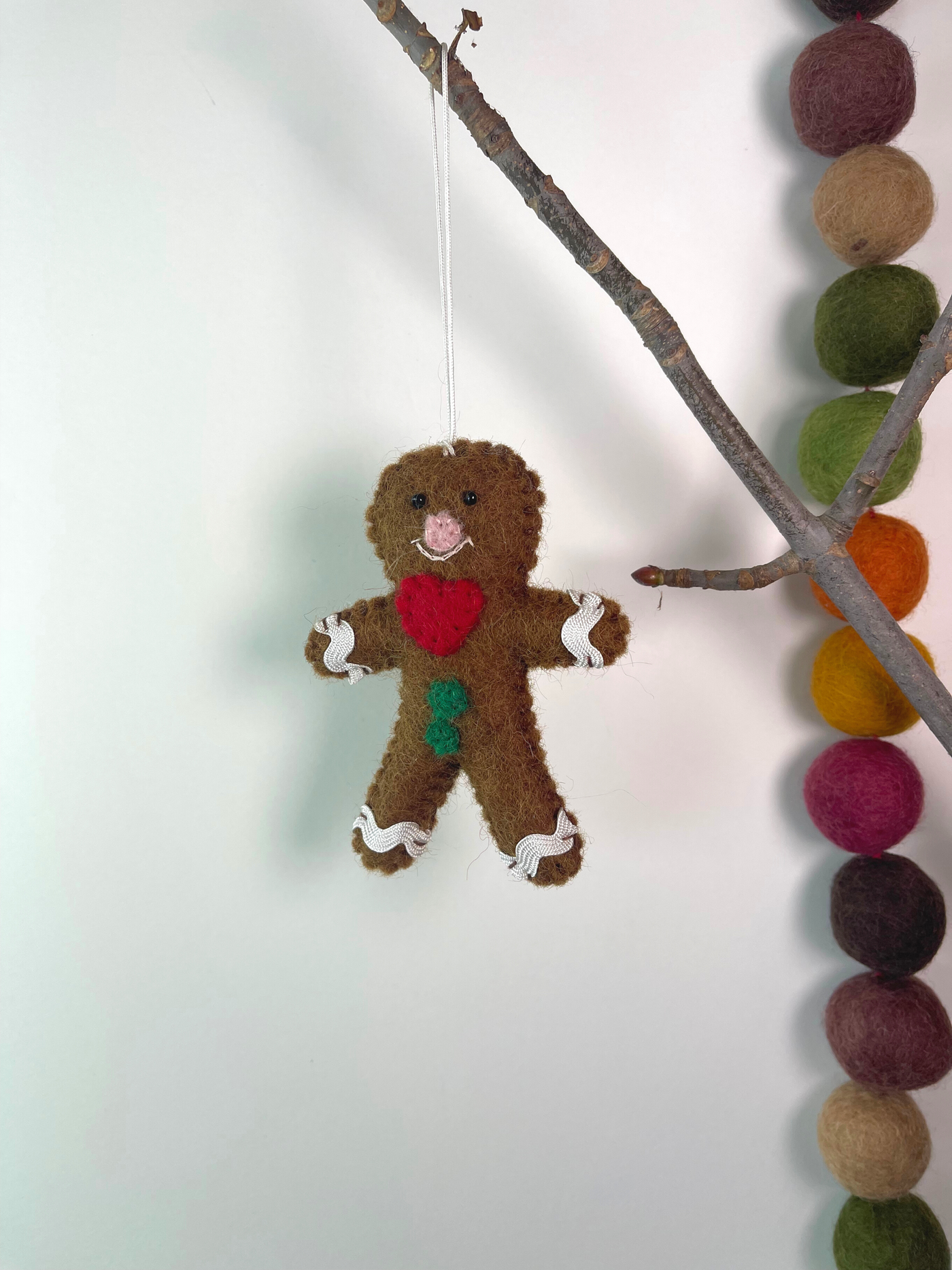 Felt Gingerbread Ornament
