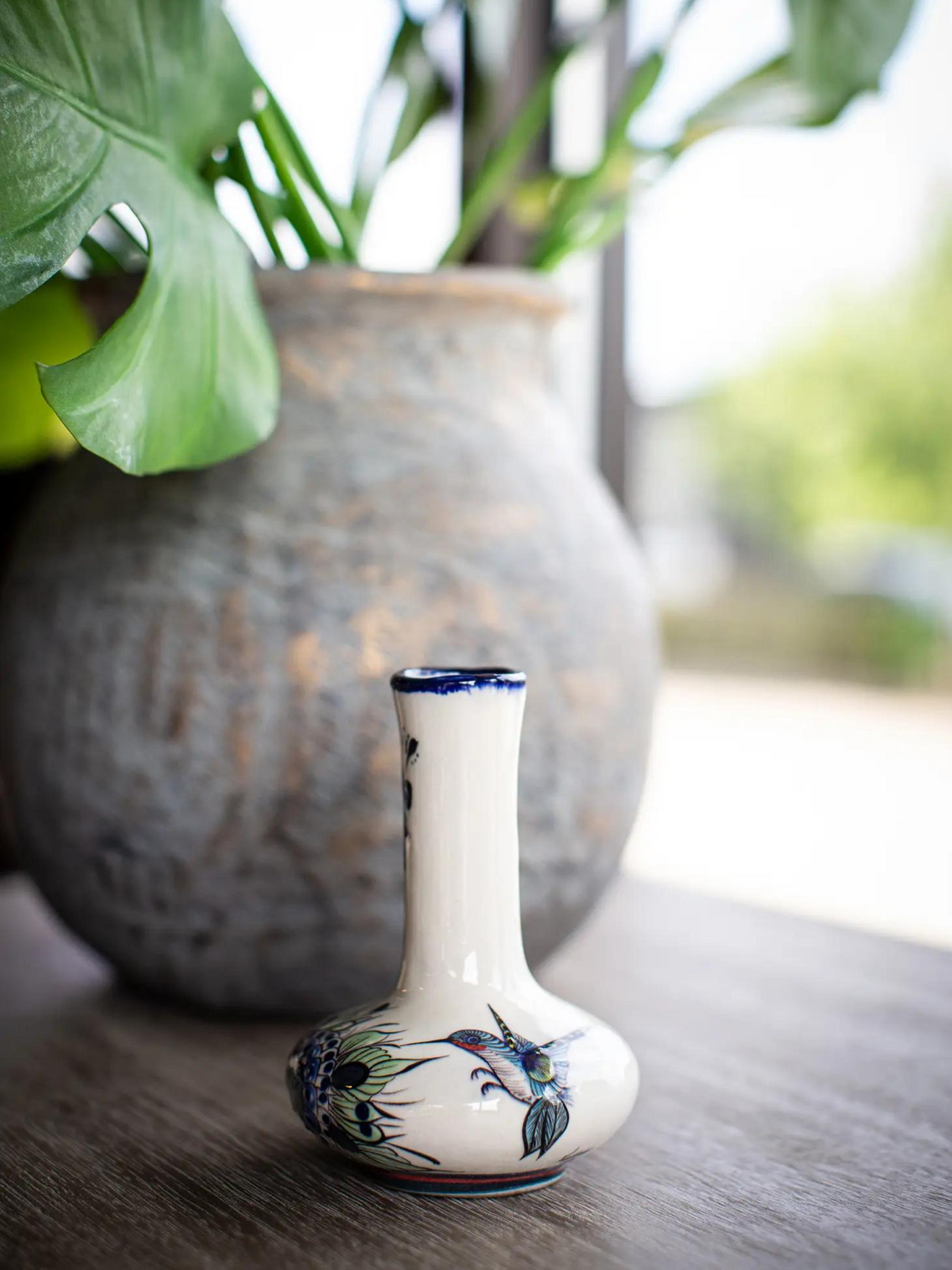 Hummingbird Bud Vase