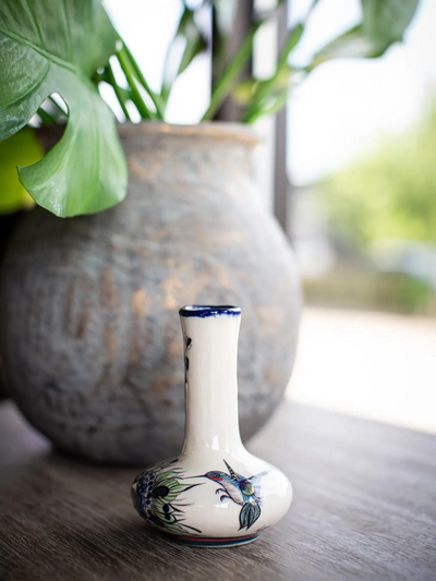 Hummingbird Bud Vase