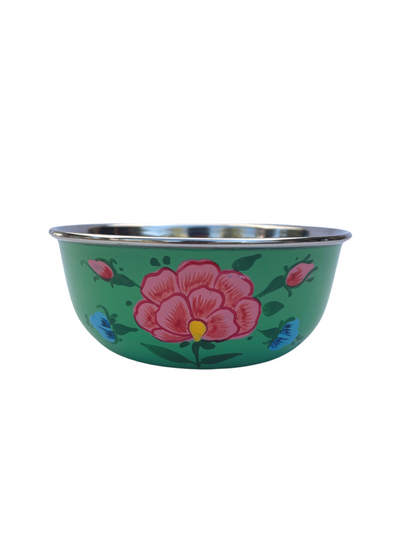 Hand Painted Flower Bowl