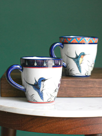 Hummingbird Latte Mug