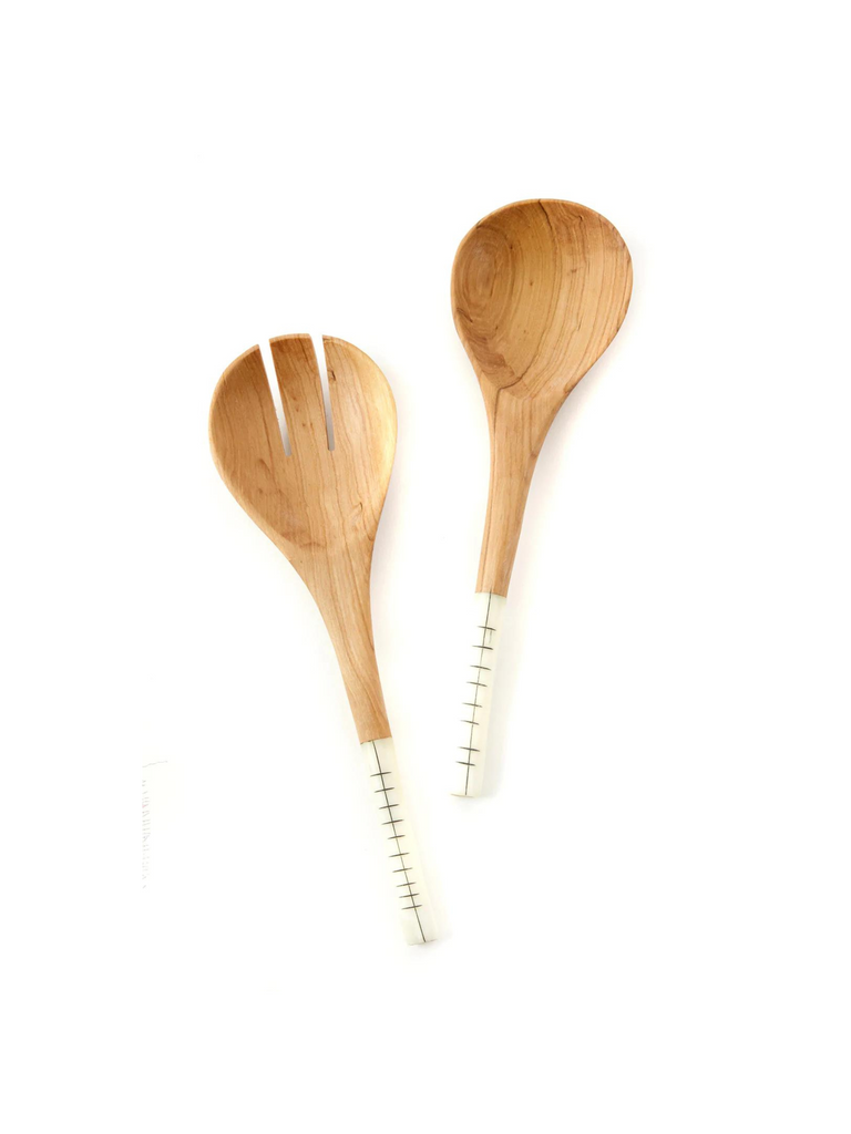 Swahili African Modern Salad Servers - Thumbnail 3