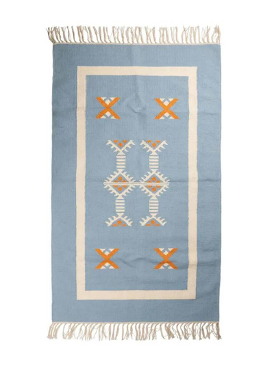 cotton handwoven rug