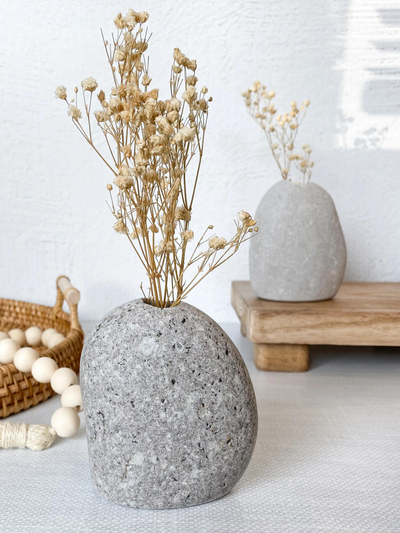 Beach Stone Vase