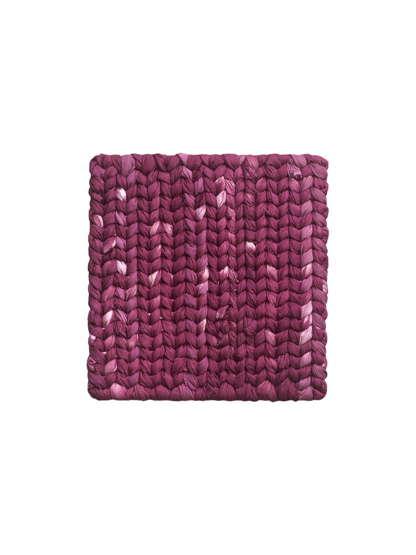 Upcycled Woven Trivet - Four Colors