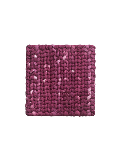 Upcycled Woven Trivet - Four Colors