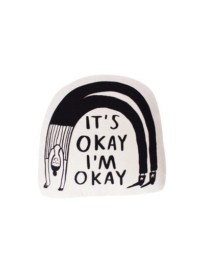 It’s Okay Rainbow Pillow