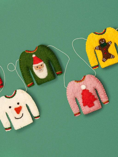 felt garland