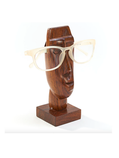 Face Eyeglass Holder Stand