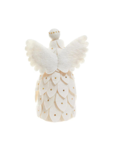 felt angel tree topper 