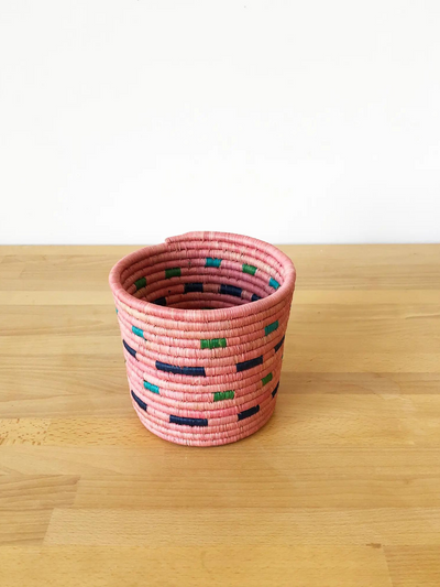 Pink Mabamba Basket Planter