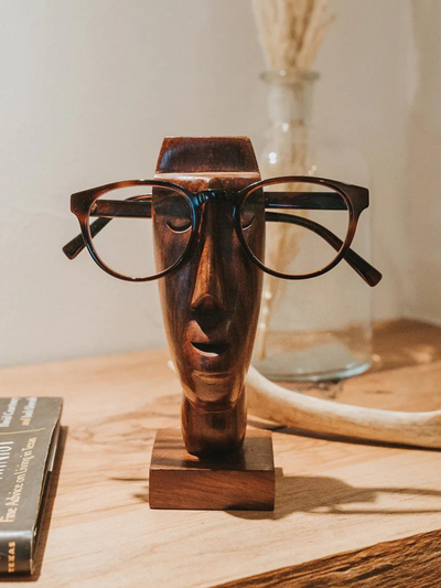 Nui Face Eyeglass Holder Stand
