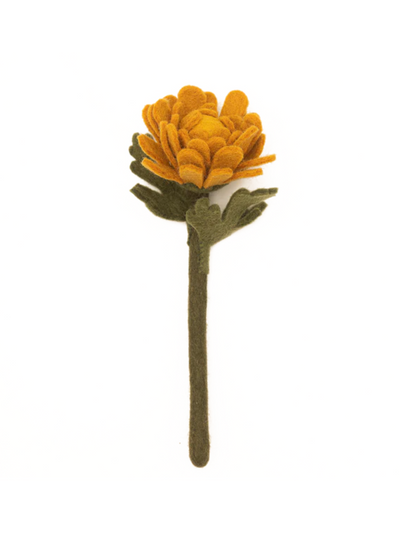 Felt Chrysanthemum Flower