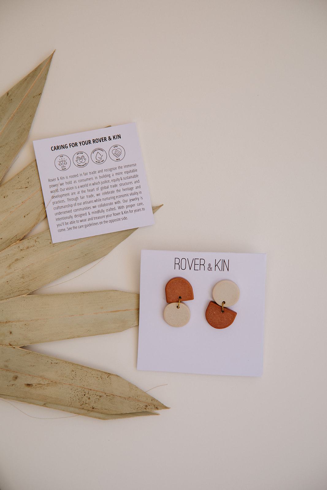 Backflip Clay Earrings - Three Colors