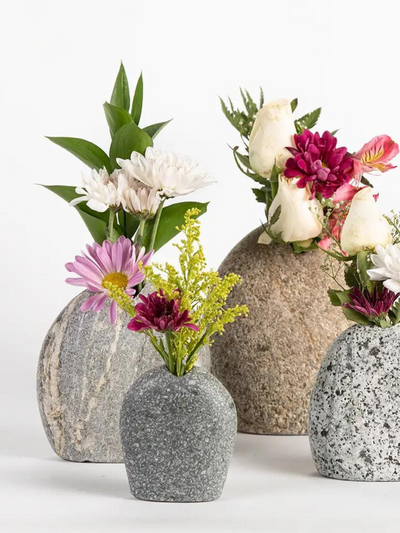 Beach Stone Vase