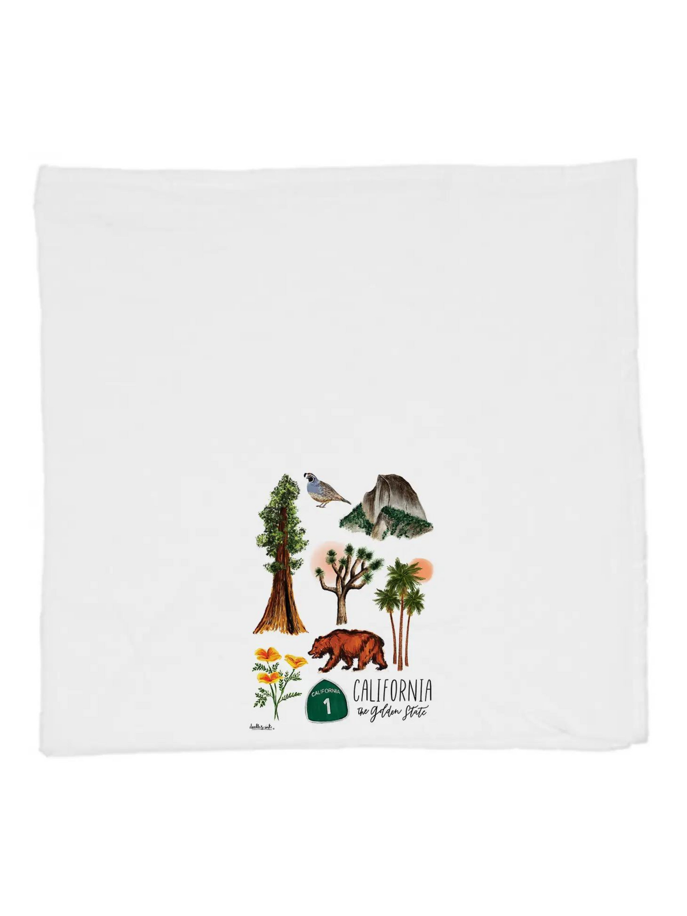 California Love Tea Towel