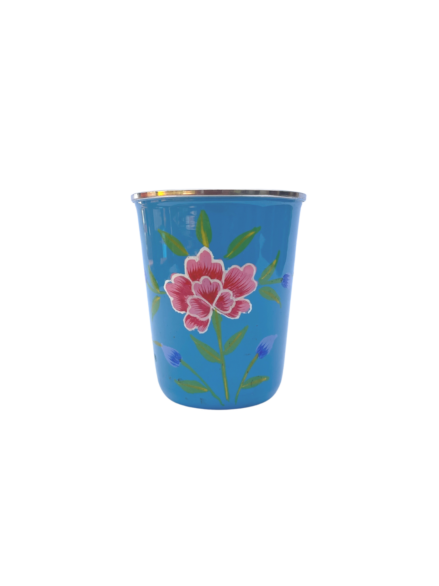 Hand Painted Mini Flower Tumbler