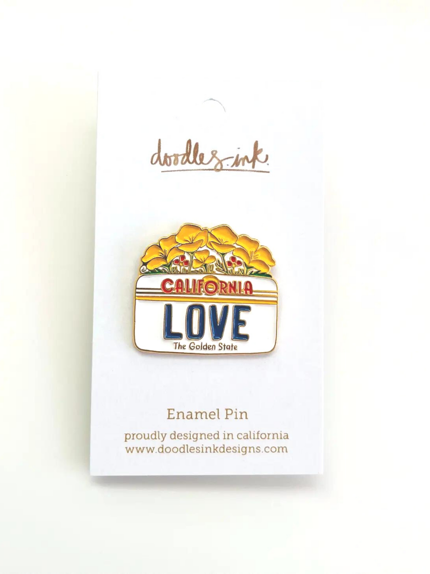 California Love Enamel Pin