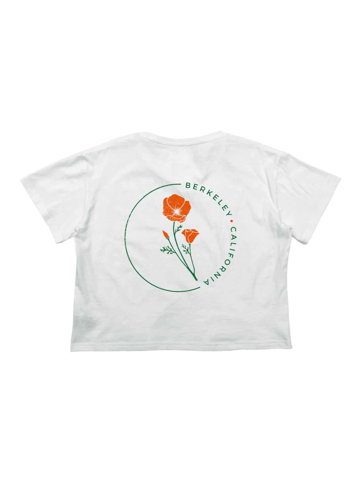 Berkeley California Poppy Tee - Women's Cropped