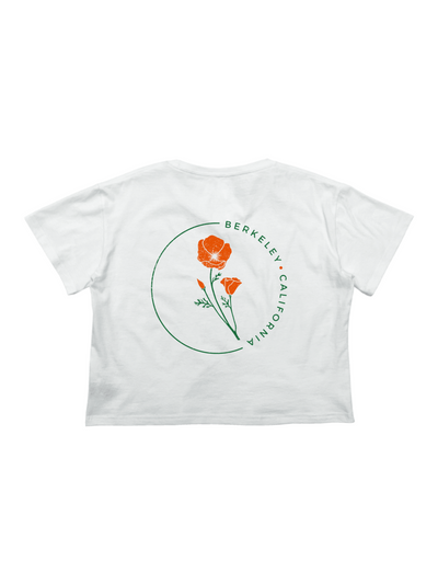 Berkeley California Poppy Tee - Women's Cropped