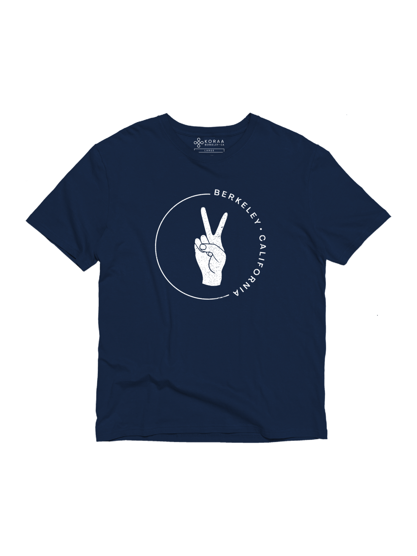 Peace Tee - Unisex Navy