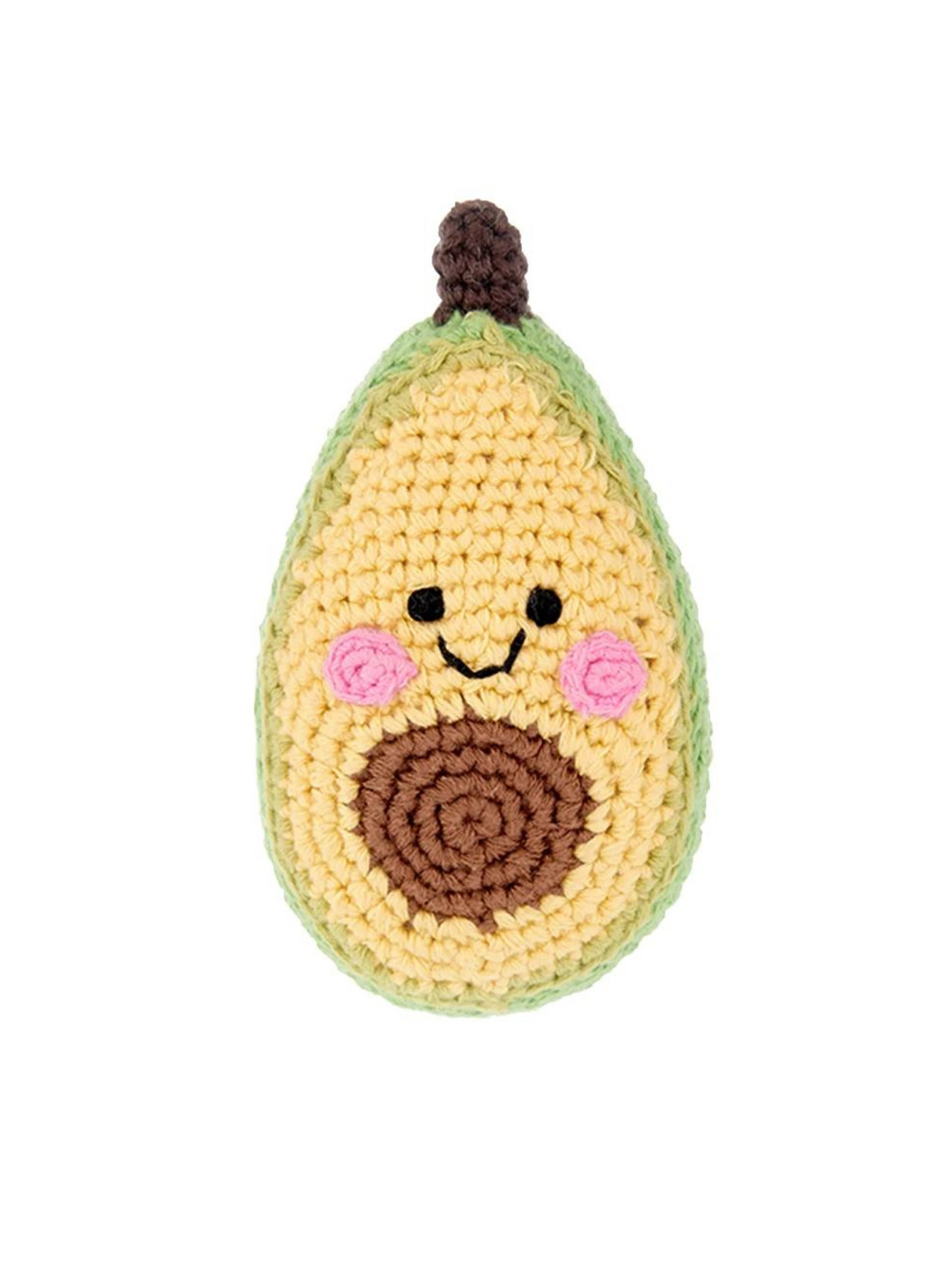 Friendly Avocado Rattle