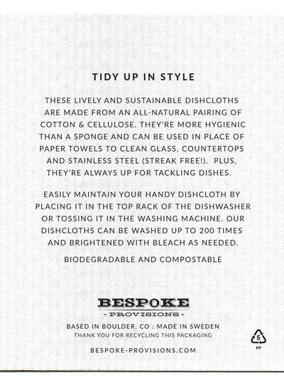 Bespoke Swedish Dishcloth - Assorted